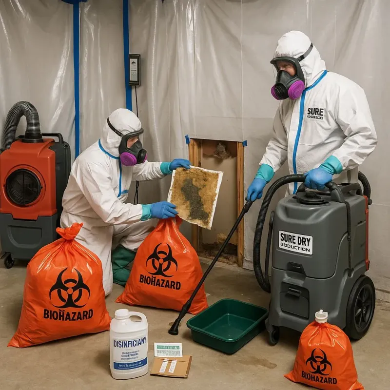 Contaminated Water Handling Protocols process in Oberlin, LA
