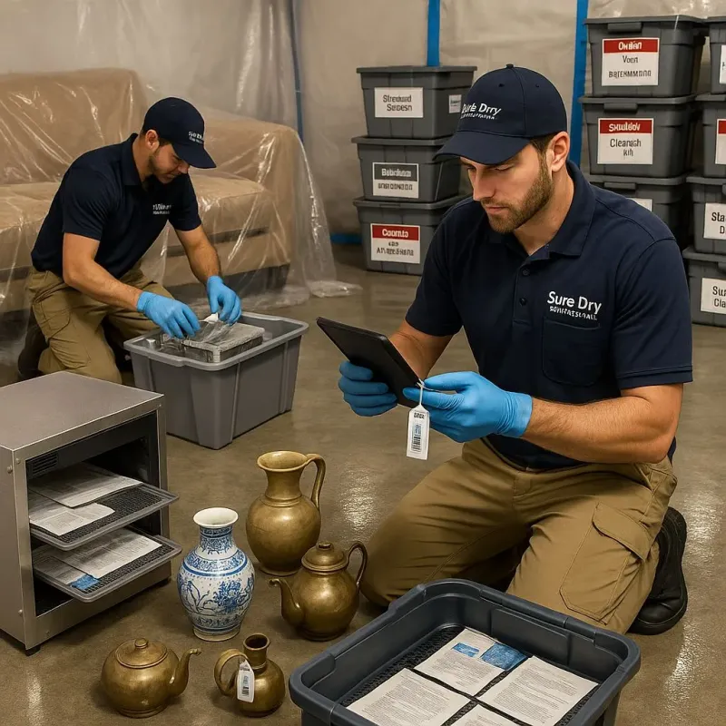 Content Protection and Restoration process in Oberlin, LA